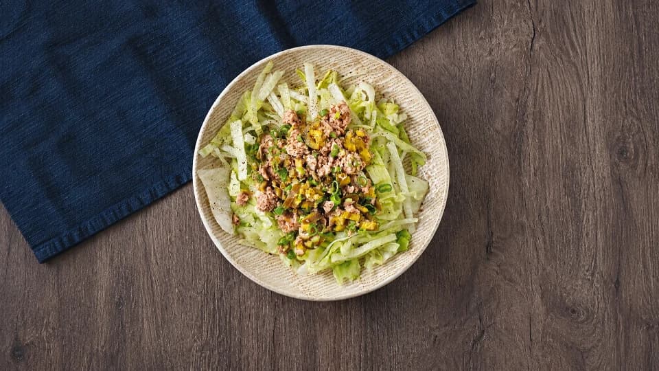 Ton Balıklı Acılı Salata