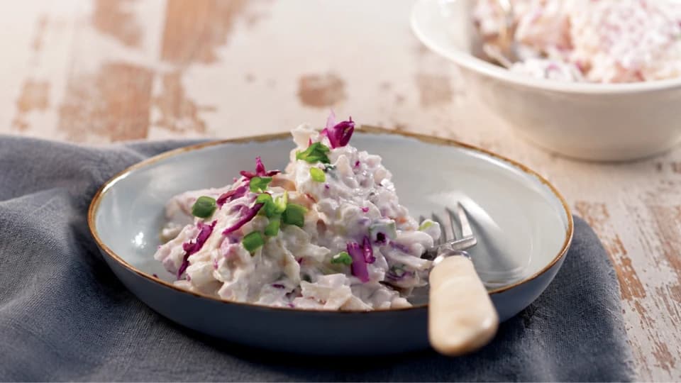 Mor Lahanalı Kereviz Salatası