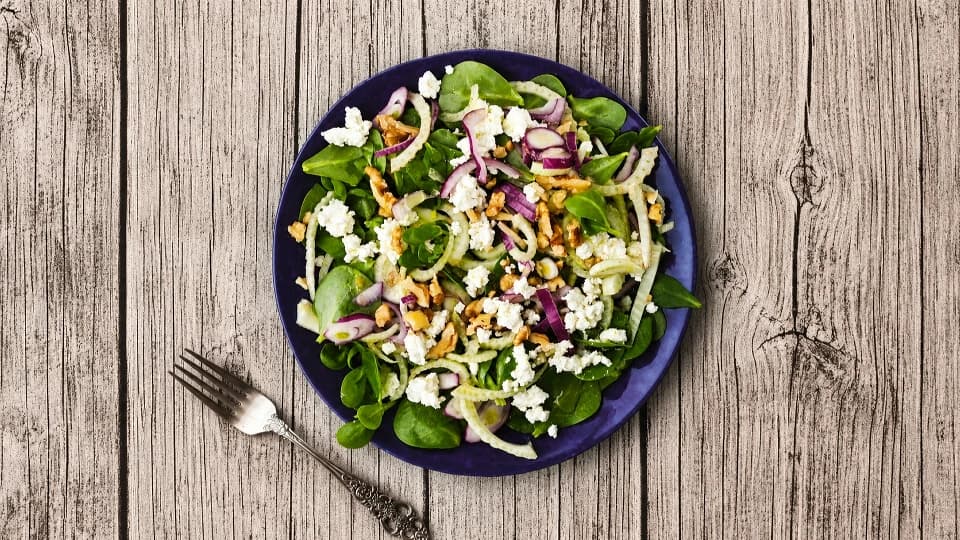 Taze Rezeneli Semizotu Salatası