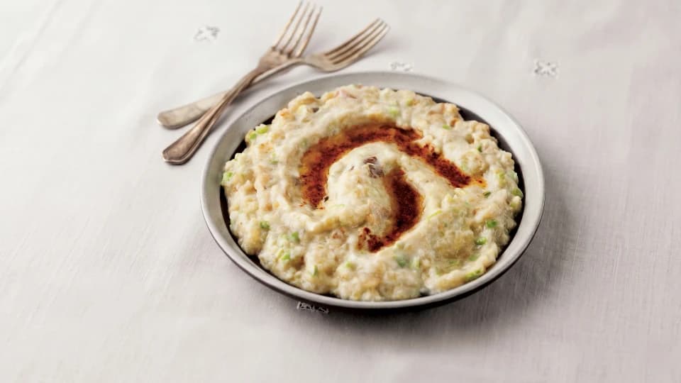 Taze Sarımsaklı Patlıcan Salatası