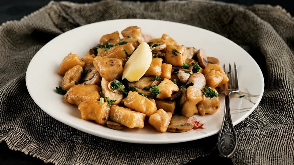 Mantarlı Gnocchi