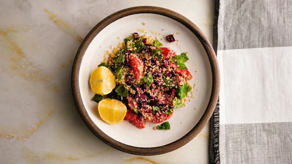 Greyfurtlu Pancarlı Bulgur Salatası