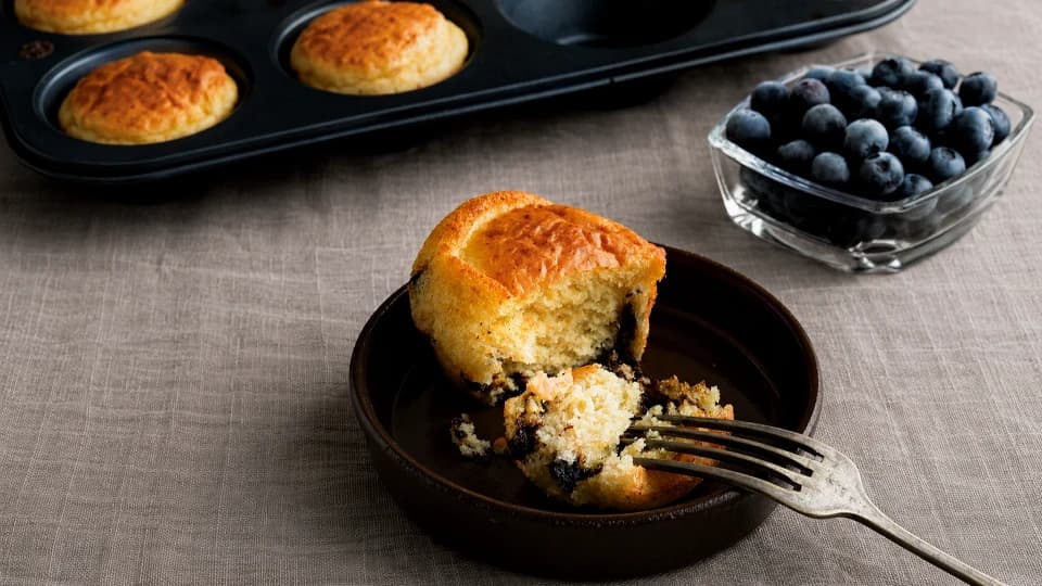 Muffin Kalıbında Portakallı Pancake