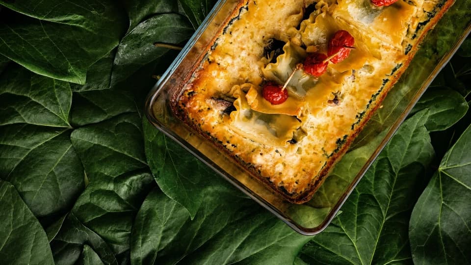 Ispanaklı Lazanya Sarma