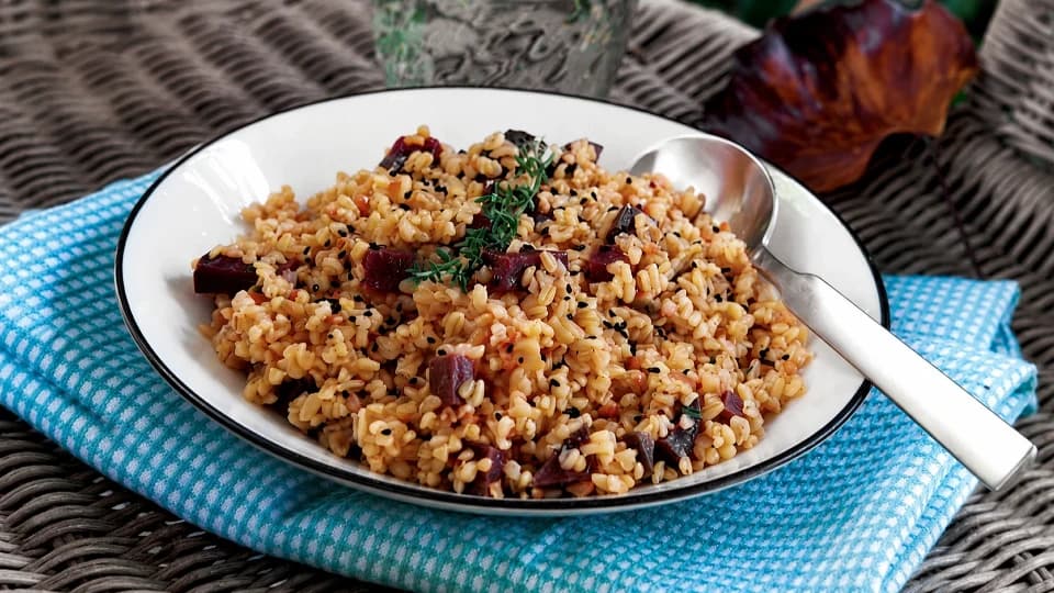 Pancarlı Bulgur Pilavı