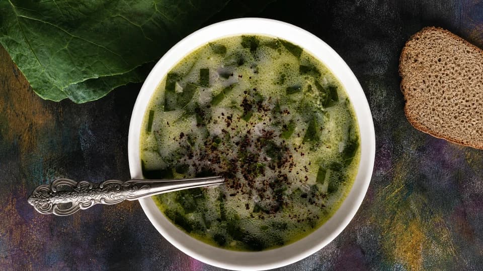 Kerevizli Karalahana Çorbası
