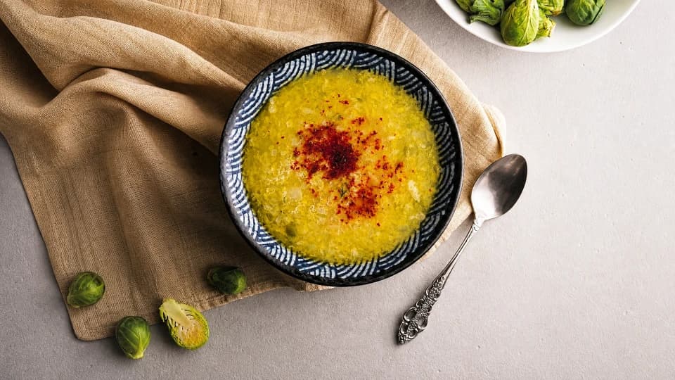 Brüksel Lahanası Çorbası