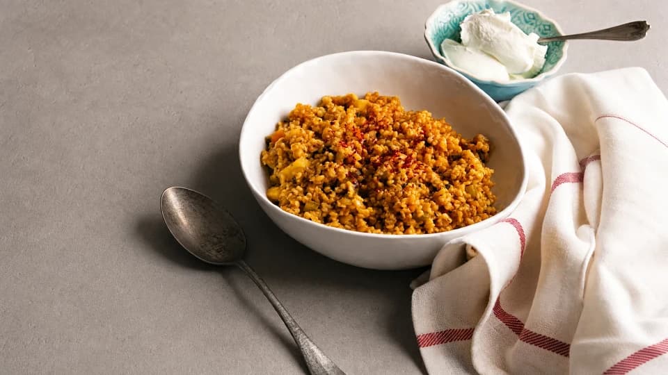 Pazılı Bulgur Pilavı