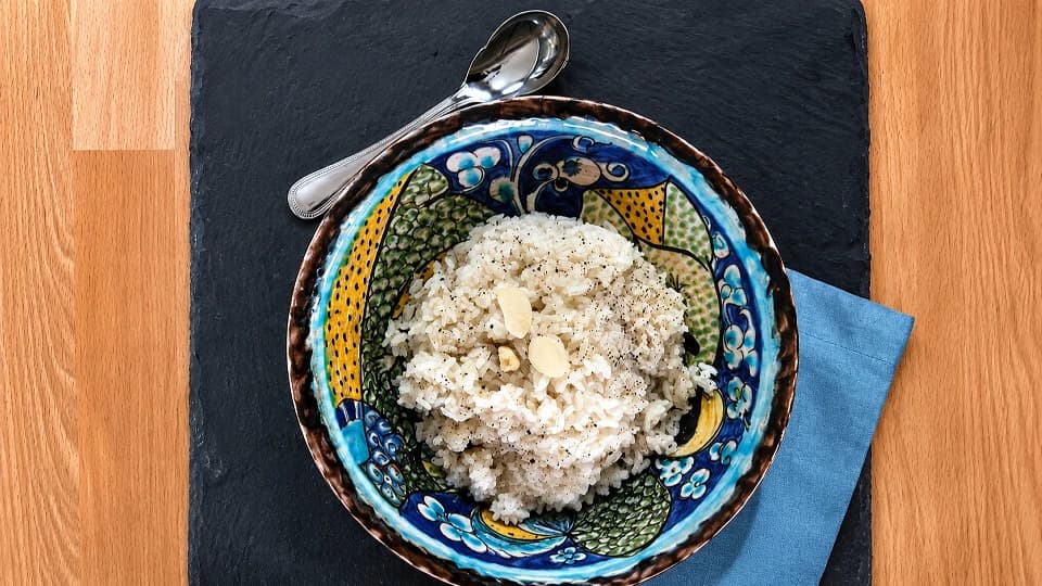 Sarımsaklı Pilav