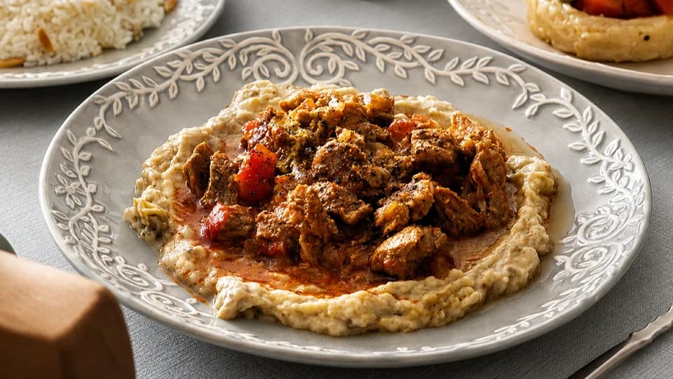 Kuzu Etinden Hünkar Beğendi