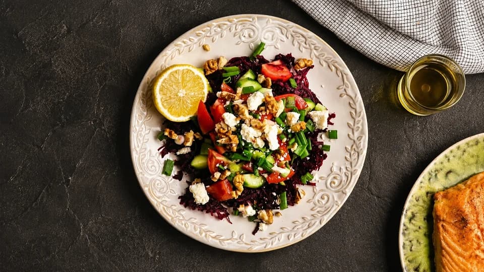 Peynirli Pancar Salatası
