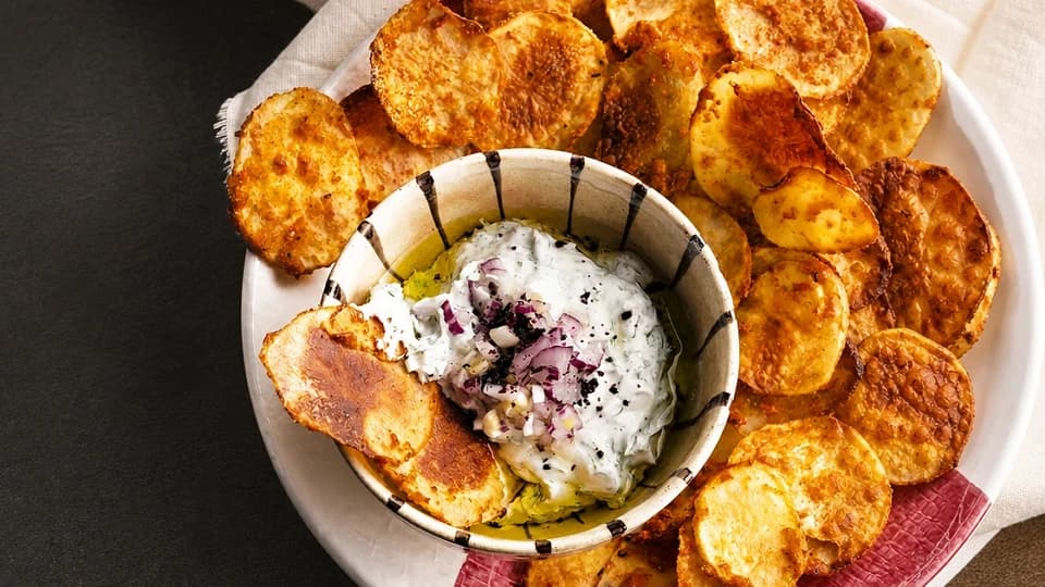 Fırında Patates Cipsi