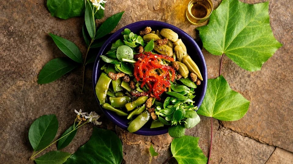 Soğuk Fasulye Salatası