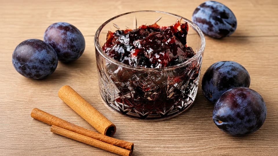 Tarçınlı Mürdüm Eriği Reçeli