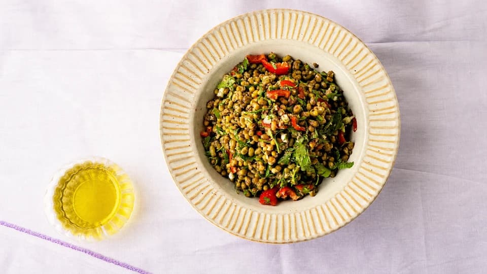 Maş Fasulyeli Salata