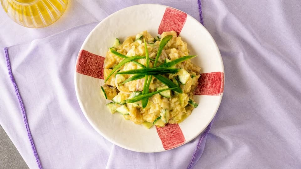 Közlenmiş Patlıcanlı Salata