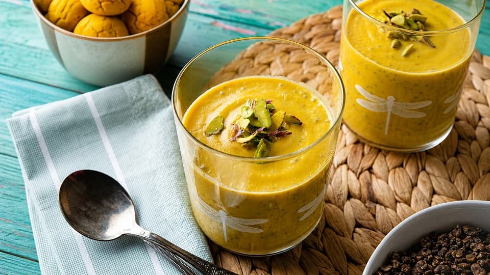 Bal Kabaklı Chia Tohumlu Smoothie