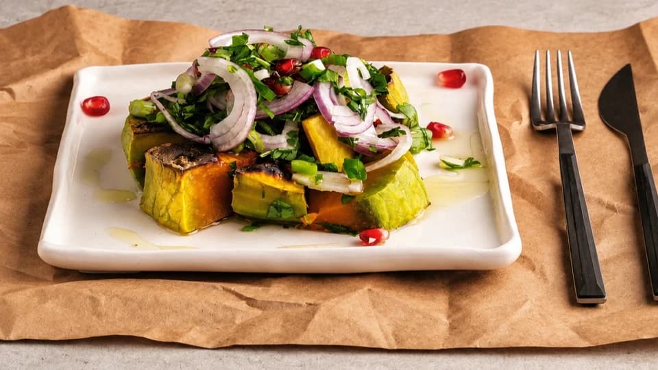 Ballı Bal Kabağı Salatası