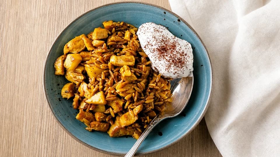 Tavuklu Kerevizli Arpa Şehriye