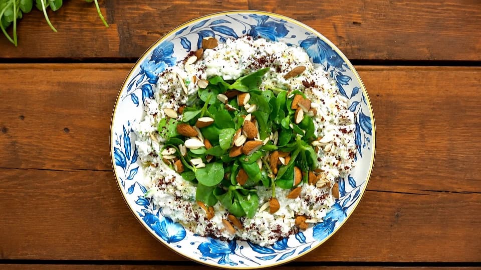 Semizotlu Buğday Salatası