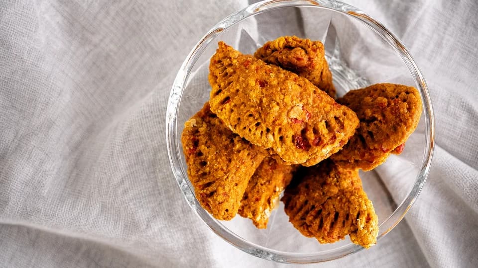 Domatesli Yulaflı Poğaça