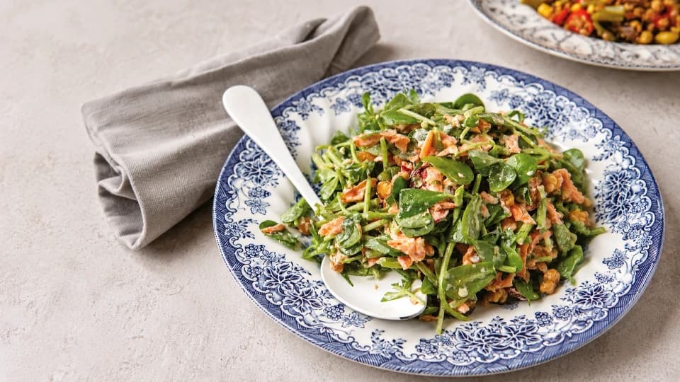 Çilekli Semizotu Salatası
