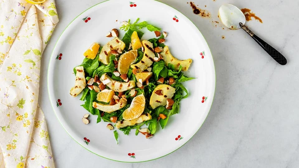 Izgara Enginar Salatası