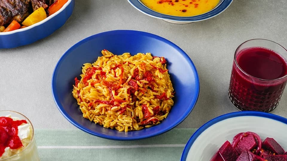 Kuru Domatesli Şehriye Pilavı