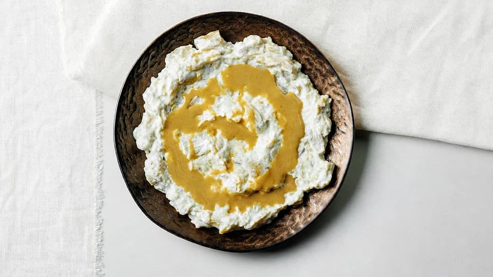 Tahinli Patlıcanlı Salata