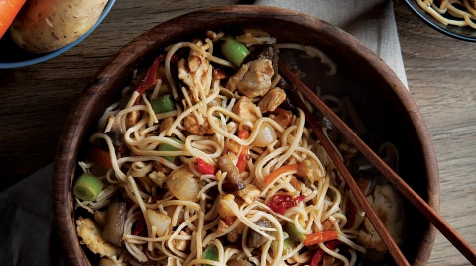 Sebzeli Noodle