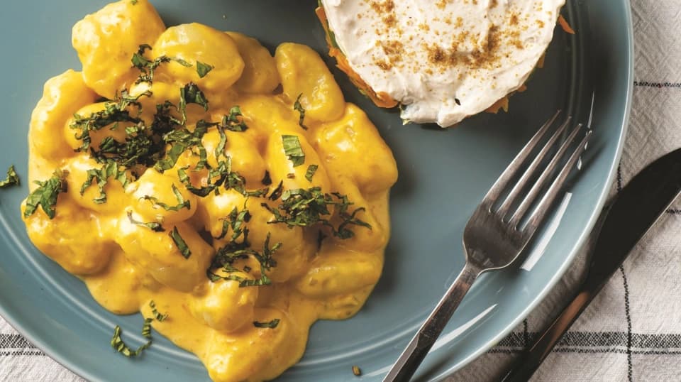 Bal Kabaklı Kremalı Gnocchi