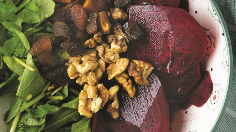 Kırmızı Pancarlı Roka Salatası