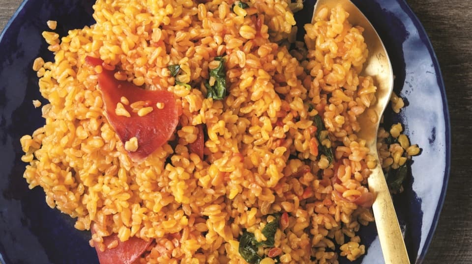 Kırmızı Pancarlı Bulgur Pilavı