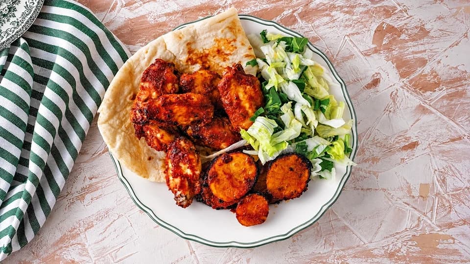 Fırında Soslu Kanat