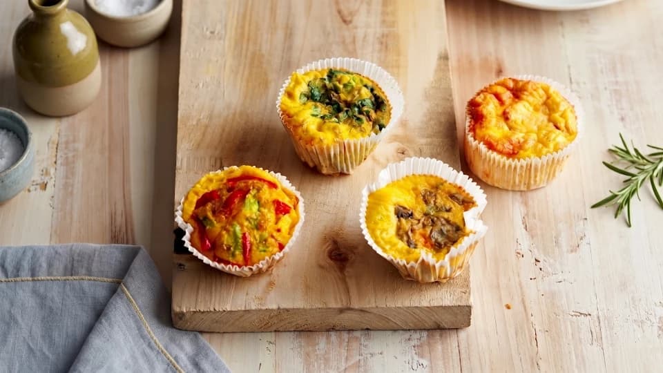 Muffin Kalıbında Omlet