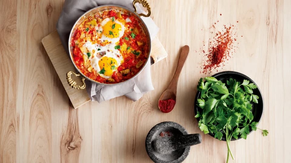 Yumurtalı Şakşuka