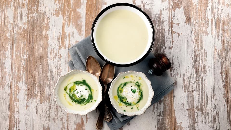 Patatesli Kereviz Çorbası