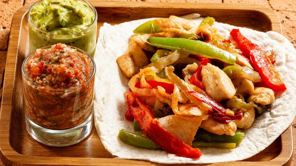 Tavuklu Fajita
