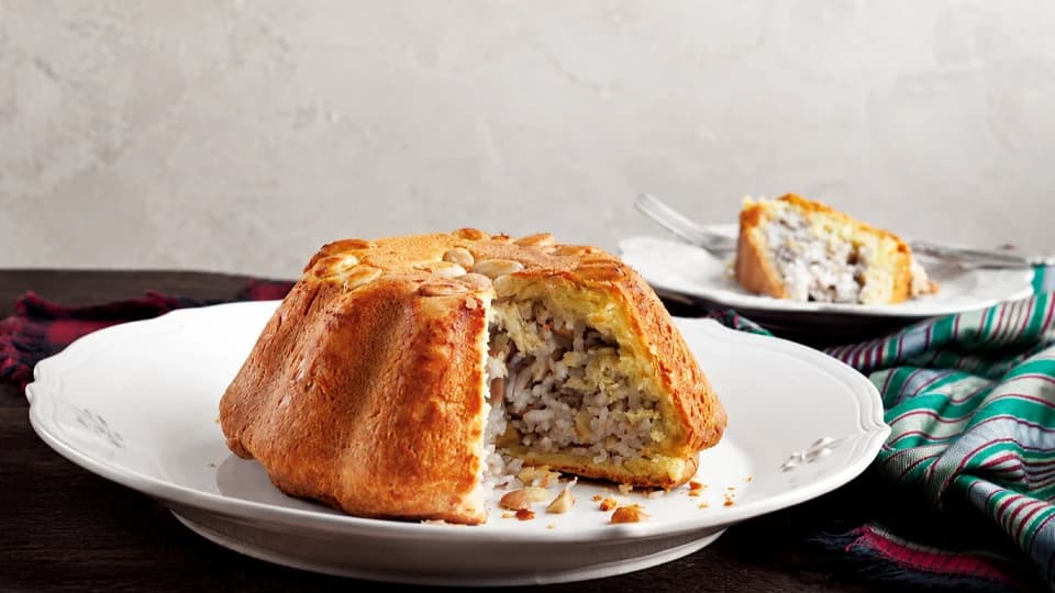 Tavuklu Perde Pilavı