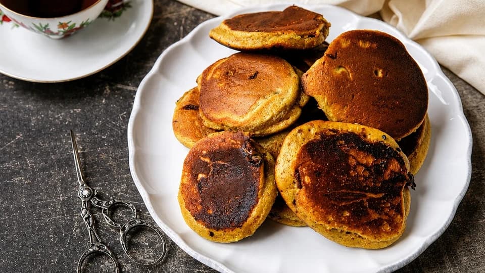 Fındık Ezmeli Baharatlı Pankek