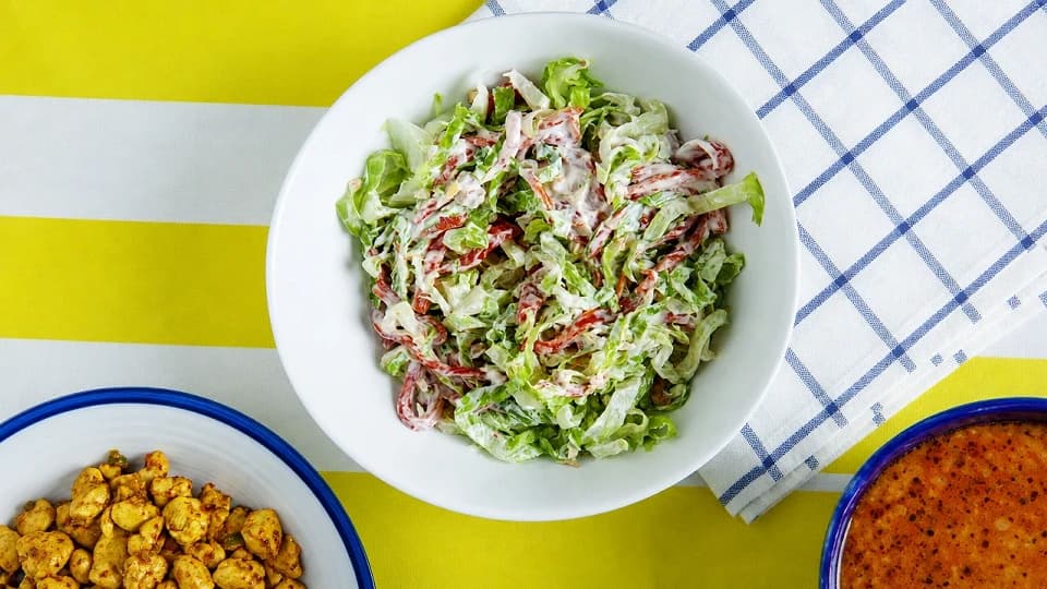 Közlenmiş Biberli Salata