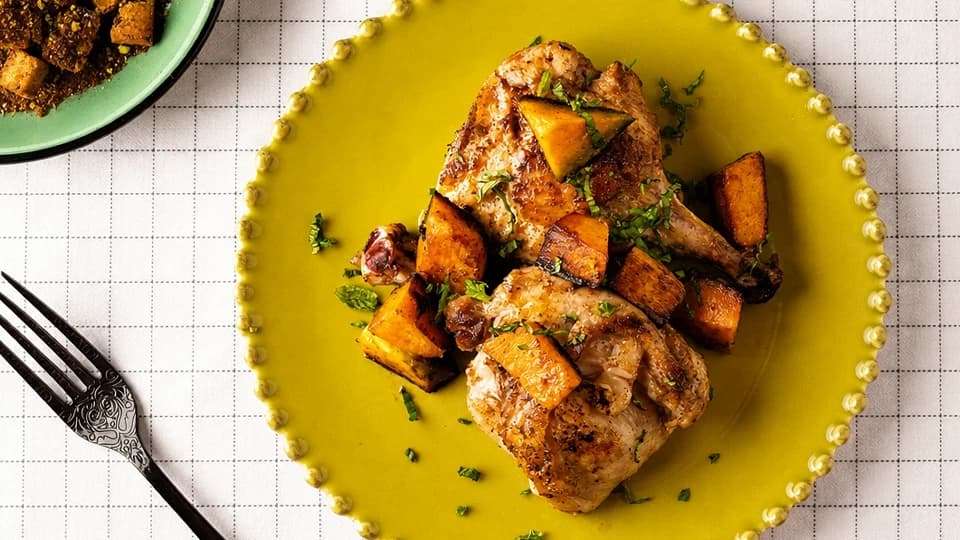 Bal Kabaklı Taco Soslu Tavuk Pirzola