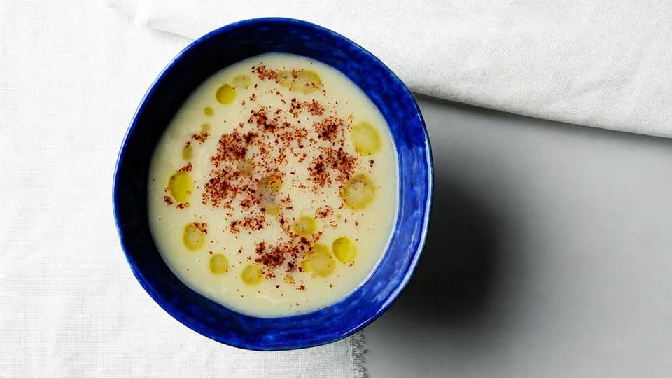 Közlenmiş Patlıcan Çorbası