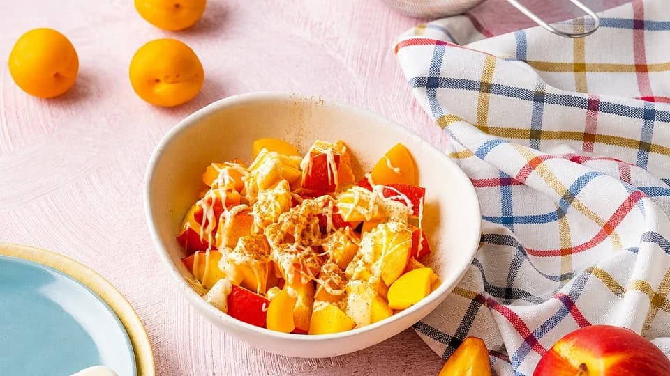 Tarçınlı Çikolatalı Meyve Salatası