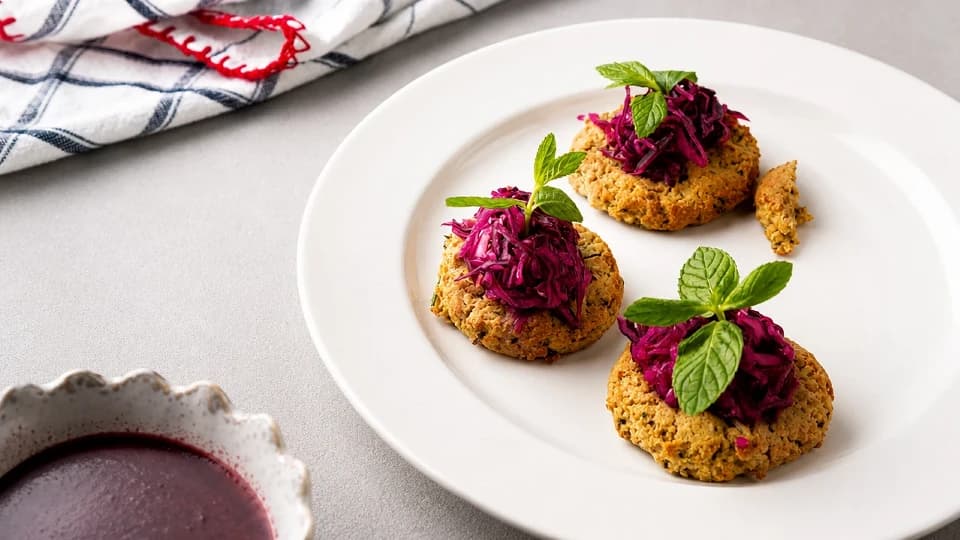 Haşlanmış Nohuttan Vegan Köfte