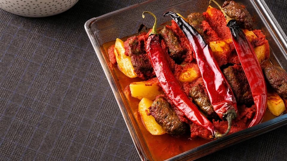Patatesli Fırın Köfte