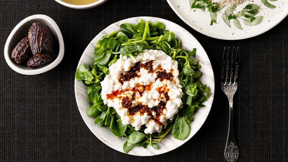 Buğdaylı Semizotu Salatası