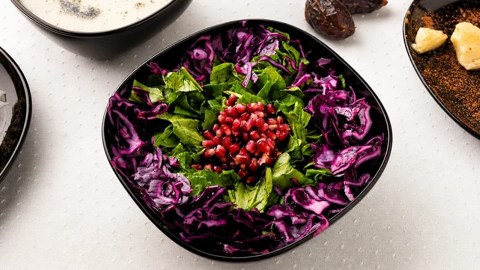 Rokalı Mor Lahana Salatası