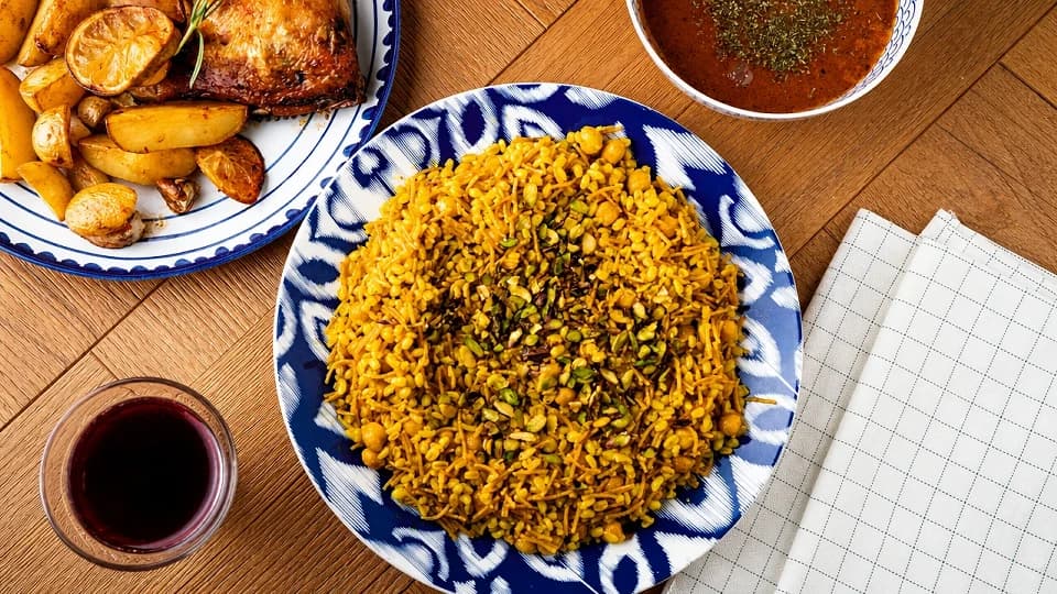 Zerdeçallı Bulgur Pilavı