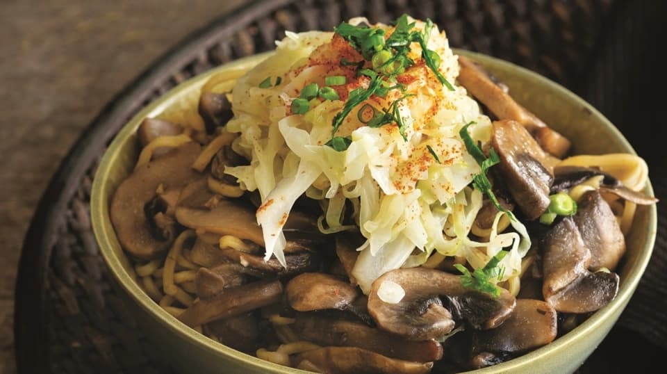 Mantarlı Noodle